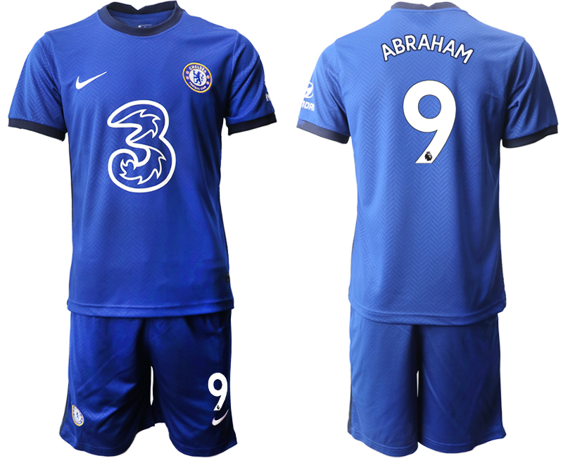 Men 2020-2021 club Chelsea home #9 blue Soccer Jerseys
